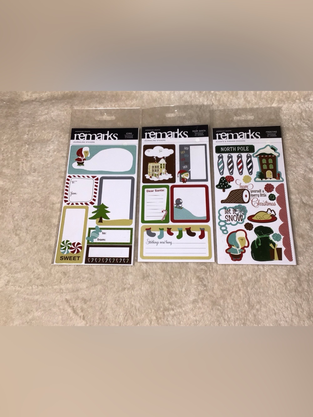 Assorted Christmas Sticker Packs - Picture 2 of 3